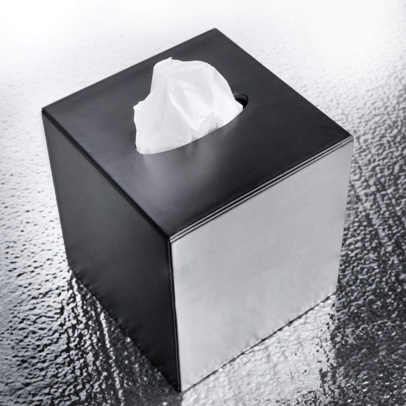 داكاسو غطاء علبة مناديل جلد داكاسو أسود كلاسيكي (A1037) - Image 4